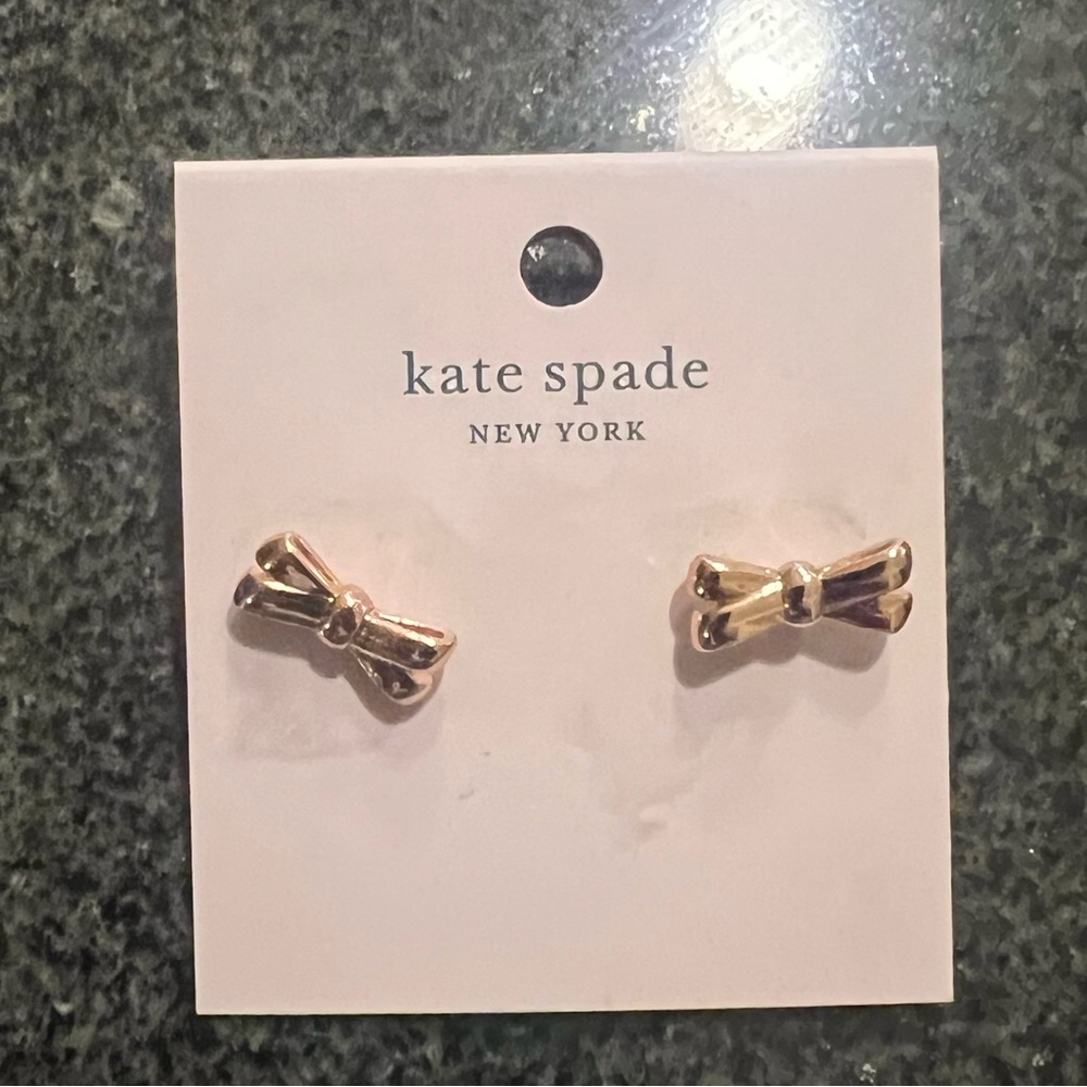 Kate Spade Double Bow Earrings